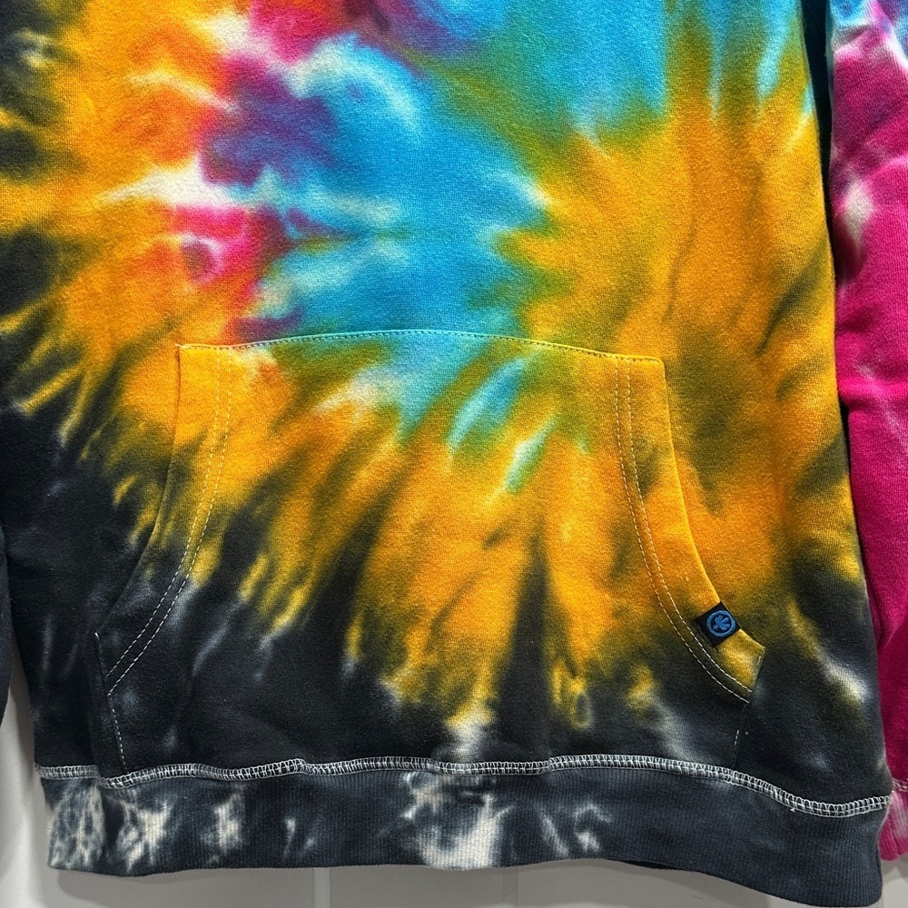 Colorful Tie-Dye Hoodie - Size Small - Picture 4 of 8